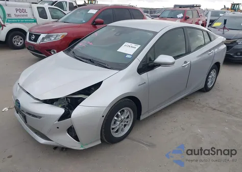 2018 Toyota Prius Two from USA, damaged, VIN JTDKBRFU5J3057683